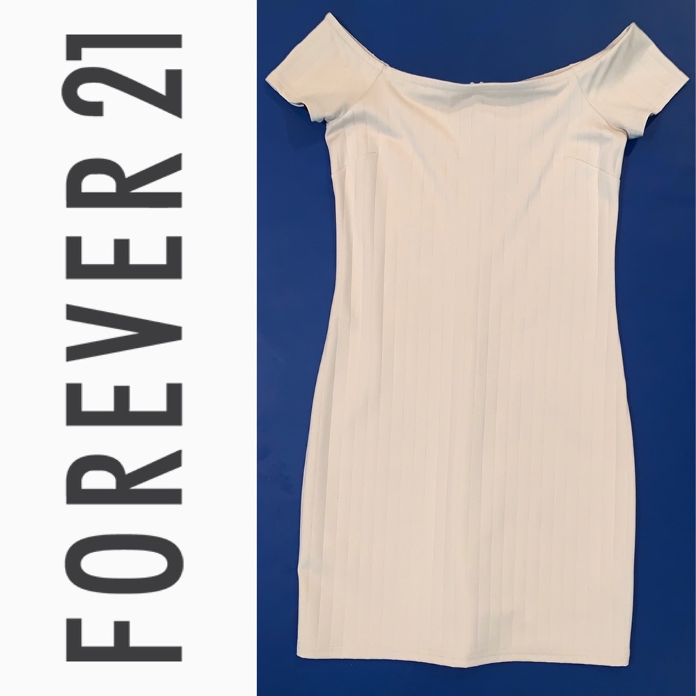 NWT🛍 F21 OFF THE SHOULDER BODYCON DRESS